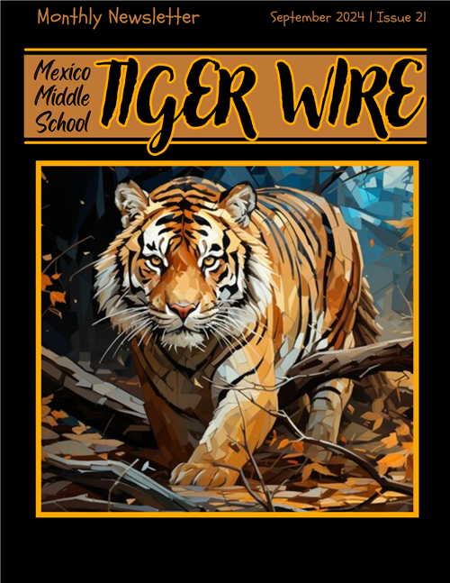 Tiger Wire Cover- Tiger in fall leaves